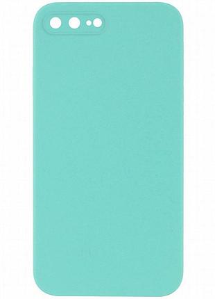 Чехол silk square full camera protective (aa) no logo для apple iphone 7 plus/8 plus (5.5") бирюзовый / turquoise