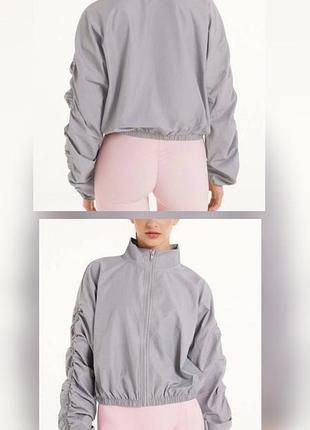 Куртка женская tezenis серая s 10