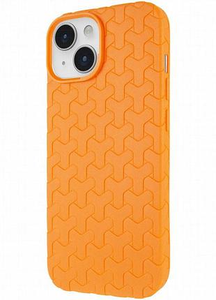 Чехол tpu weaving для apple iphone 12 pro max (6.7") orange