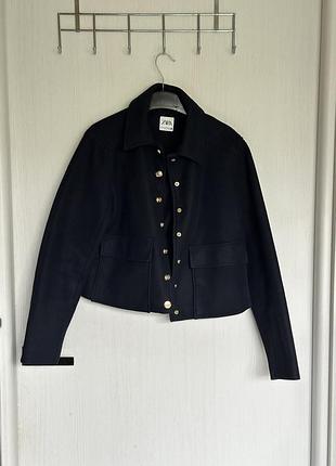 Темно-синя куртка zara xs 2