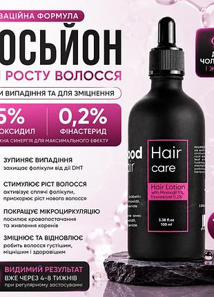 Лосьон против выпадения волос good hair regenera 5% активный комплекс и 0,2% антиандрогенный комплекс 100 мл
