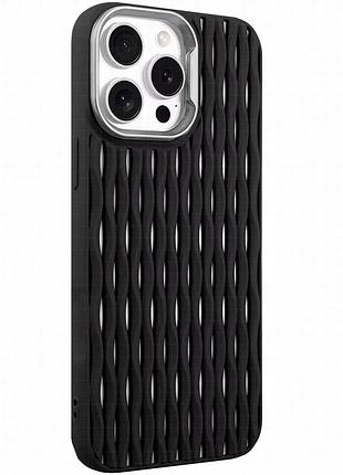 Чехол tpu ribbio для apple iphone 15 pro max (6.7") black