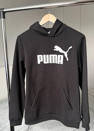 Худі унісекс puma чорне, розмір xs, s