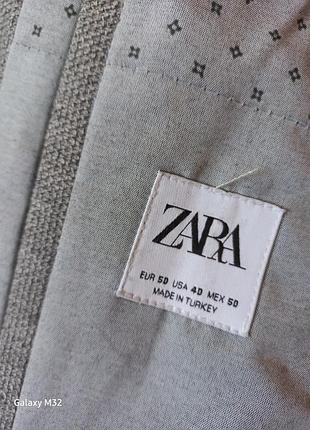 Жакет чоловічий zara сірий 3