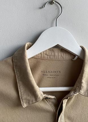 Чоловіче поло allsaints бежеве 4