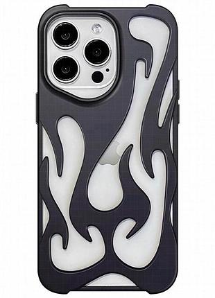Чехол tpu winfire для apple iphone 16 pro max (6.9") black