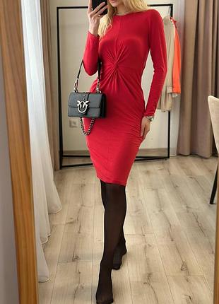 Червоне плаття h&m♥️ 4