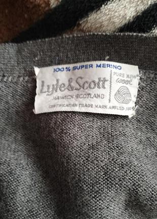 Кофта шерстяна lyle scott 2