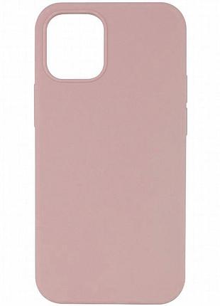 Чехол silk full protective (aa) no logo для apple iphone 12 pro max (6.7") розовый / pink sand