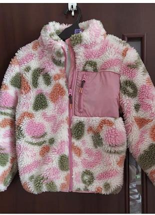 Курточка шерпа ,тедді h&m 134-140
