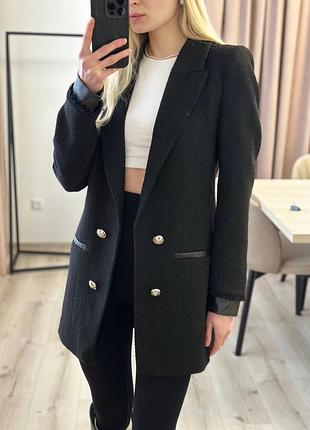 Твідовий приталений піджак🖤 3
