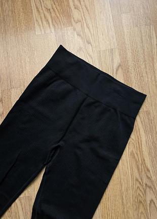 Лосіни жіночі h&m в рубчик 3
