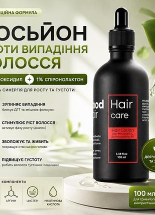Засіб від алопеції good hair regenera 100 мл для чоловіків і жінок із ослабленим волоссям