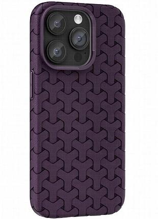 Чехол tpu weaving для apple iphone 13 pro max (6.7") purple