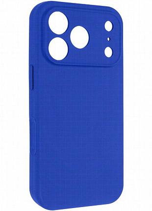 Чехол silk full camera protective (aa) no logo для apple iphone 17 pro max (6.9") синий / capri blue