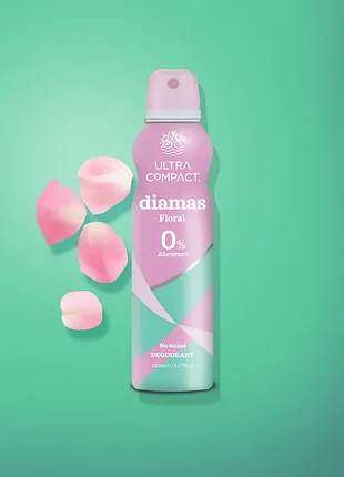 Дезодорант-спрей женский ultra compact diamas 150 мл
