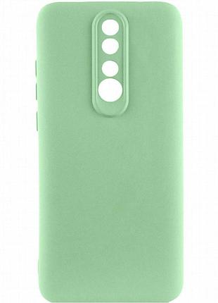 Чехол tpu getman liquid silk full camera для xiaomi redmi 8 зеленый / pistachio