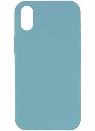 Чехол silk full protective (aa) no logo для apple iphone xr (6.1") бирюзовый / marine green