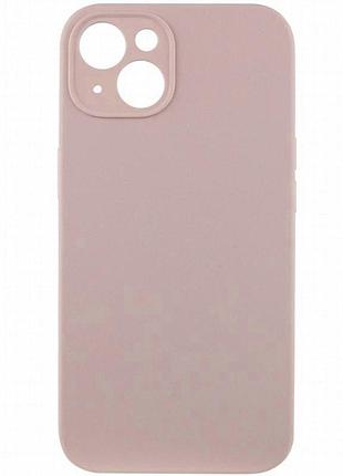 Чехол silk full camera protective (aa) no logo для apple iphone 15 (6.1") розовый / chalk pink