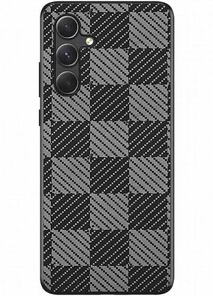Чехол tpu+pc grid для samsung galaxy s25+ cube