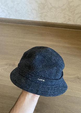 Вовняна панама kangol (оригінал) y2k vintage wool cap stussy