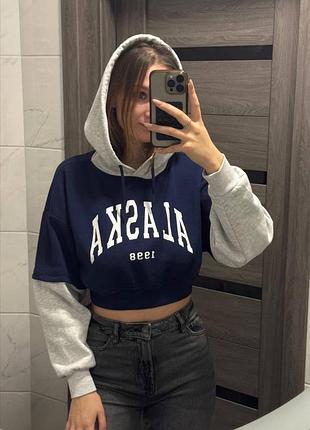 Жіноче худі primark з написом alaska