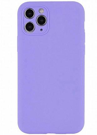 Чехол silk full camera protective (aa) no logo для apple iphone 12 pro (6.1") сиреневый / dasheen