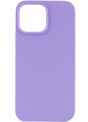 Чехол silk full protective (aa) no logo для apple iphone 15 (6.1") сиреневый / dasheen