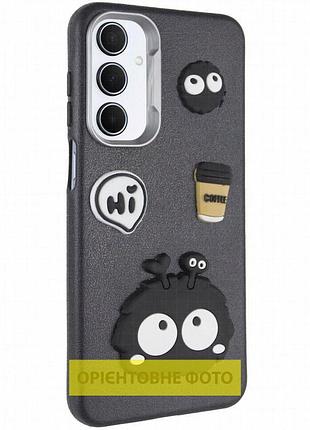 Чехол tpu leather toys для motorola moto g15 4g monster / black