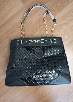 Женская сумка шопер river island 7