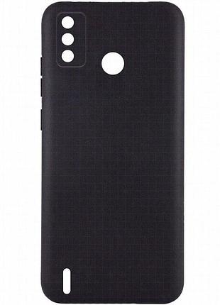 Чехол tpu epik black full camera для tecno spark 6 go черный