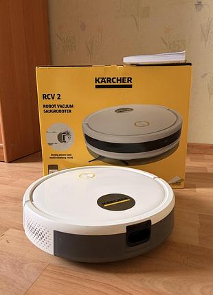 Робот-пилосос kärcher rcv 2  на запчастини або під відновлення.