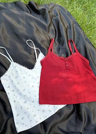 Набір ажурних майок h&m