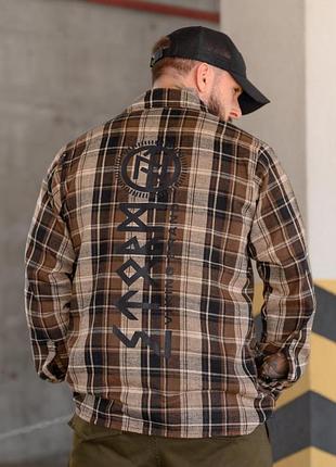 Клітчаста сорочка руны brown рн4836 6