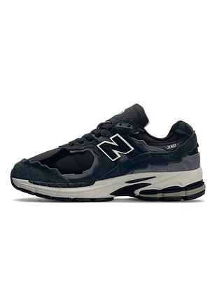 Мужские кроссовки new balance 2002r ml grey white