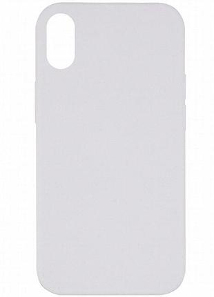 Чехол silk full protective (aa) no logo для apple iphone xs max (6.5") белый / white