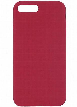 Чехол silk full protective (aa) no logo для apple iphone 7 plus / 8 plus (5.5") красный / rose red
