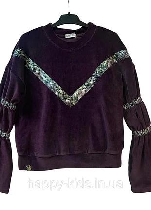Бордовая кофта для девочки 134-152 см suzie 134