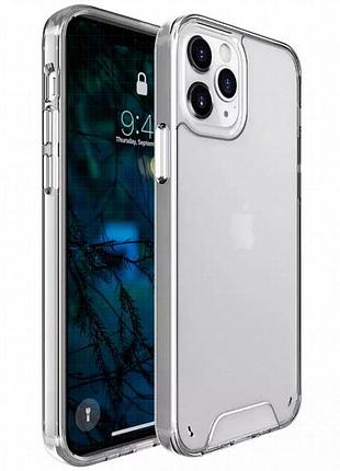 Чехол tpu space case transparent для apple iphone 13 pro (6.1") прозрачный