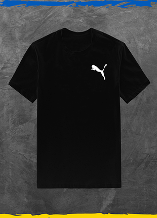 Футболка унісекс з принтом puma футболка пума з бавовни базова чорний, 2xl