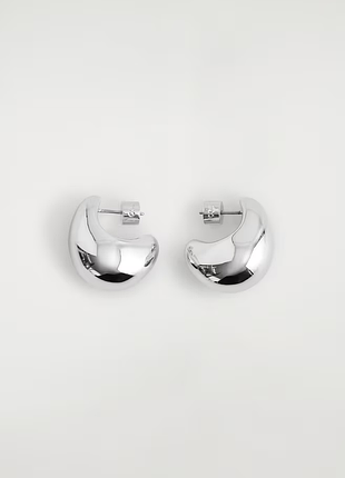 Серебренные серьги cos 1363977001