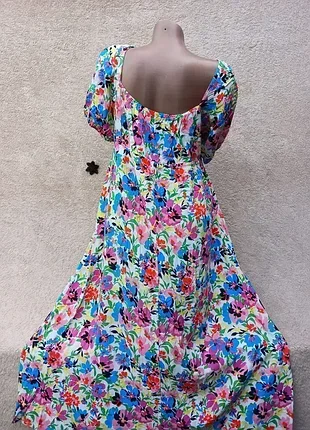 Платье в цветочный принт,р54-56🌼💐🌻🌸🌺🌷🌹 3