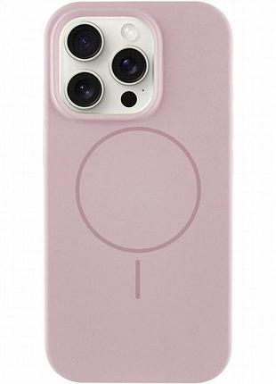 Чехол silk full protective (aa) no logo with magnetic fit для apple iphone 14 pro max (6.7") розовый / pink sand