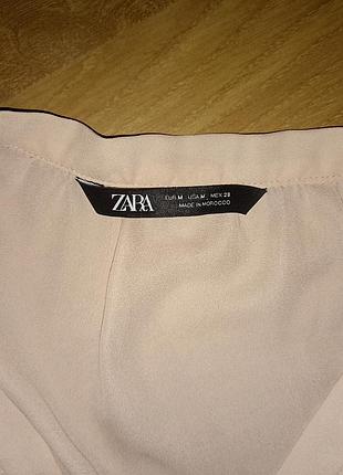 Блузка zara с рюшами 4