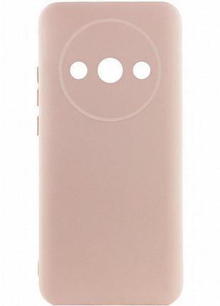 Чехол tpu getman liquid silk full camera для xiaomi redmi a3 розовый / pink sand