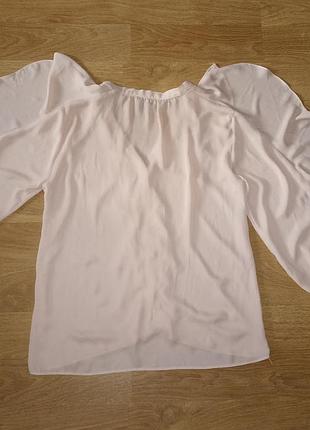 Блузка zara с рюшами 5