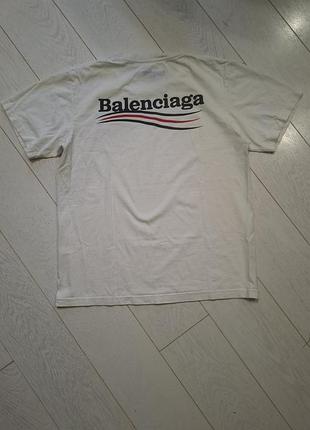 Футболка balenciaga l чоловіча футболка  баленсиага базова футболка