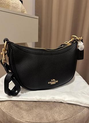 Сумка жіноча coach aria чорна