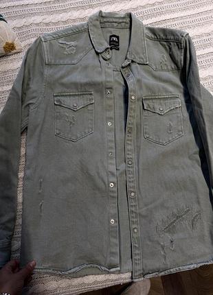Джинсовка жіноча zara