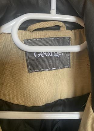 Парка жіноча george бежева 8